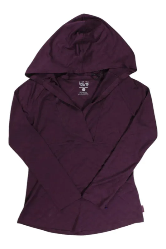 Mountain Hardwear Womens Hooded V-Neck Top sold by Out&Back Outdoor
