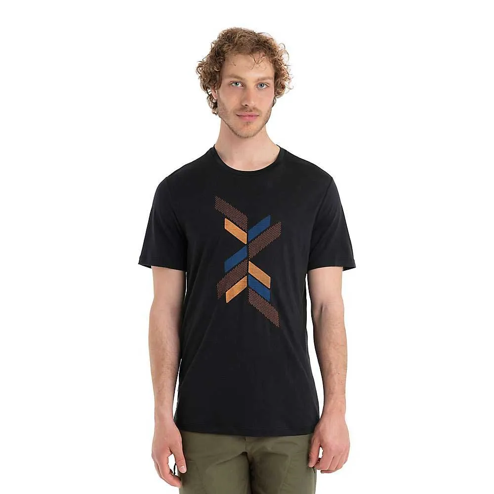 Icebreaker Mens Merino 125 Cool-Lite Sphere II Levels SS Tee sold by Out&Back Outdoor