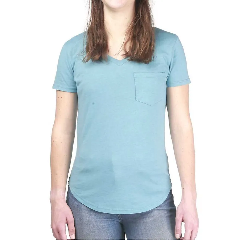 Moosejaw Womens Floral Critter Flowy V-Neck SS Tee sold by Out&Back Outdoor