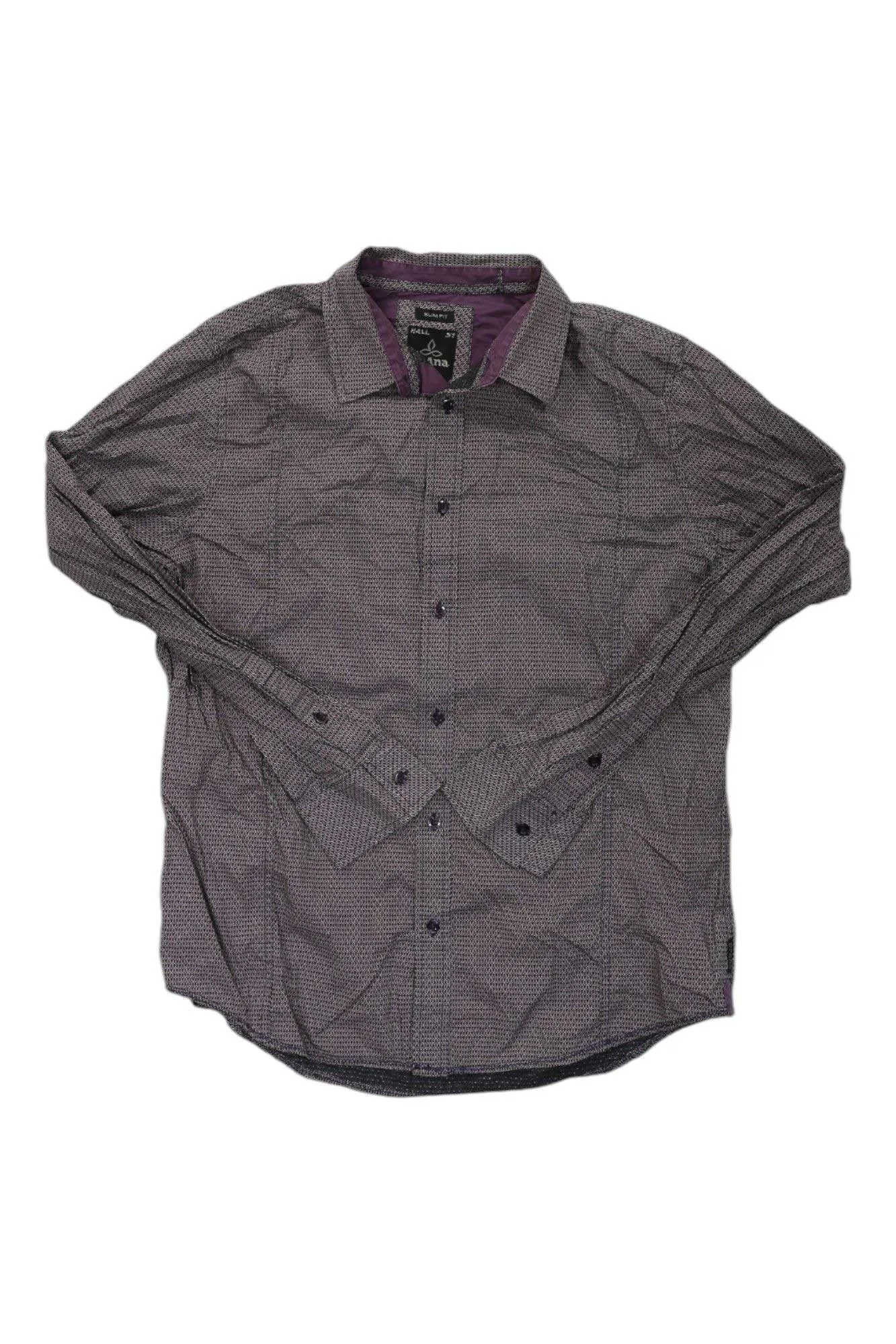 Prana Mens Luke Slim Button Down LS Shirt sold by Out&Back Outdoor