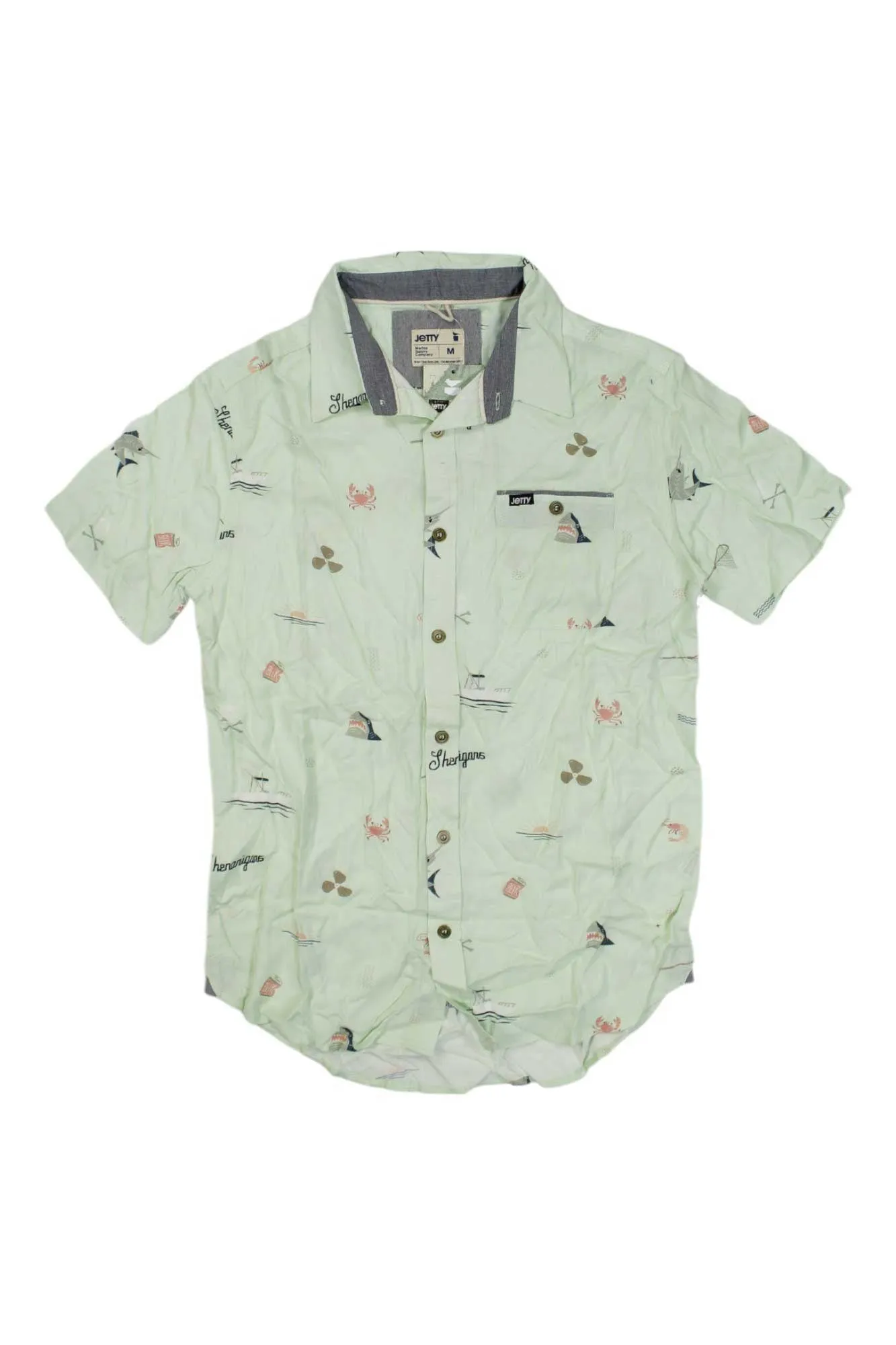 Jetty Mens Shenanigans Woven Shirt sold by Out&Back Outdoor