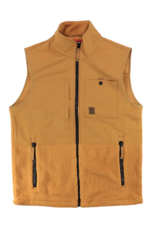 Topo Designs Men's Subalpine Fleece Vest sold by Out&Back Outdoor