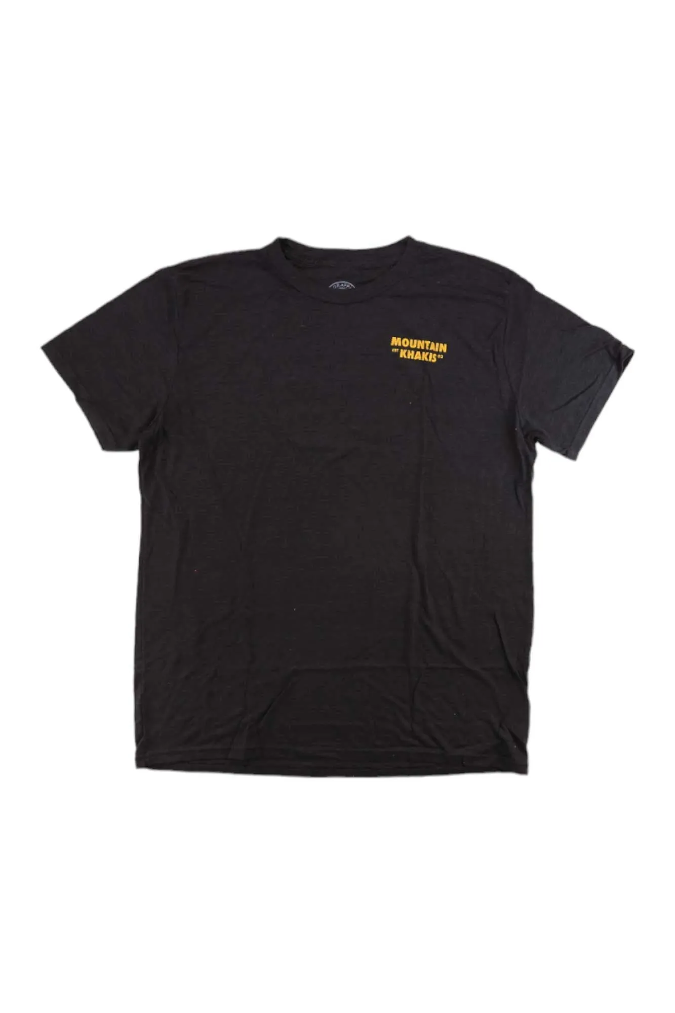 Mountain Khakis Mens Bison Patch Logo SS T-Shirt sold by Out&Back Outdoor