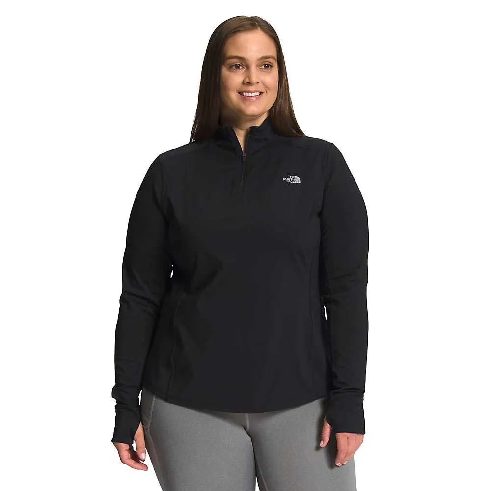 The North Face Womens Plus Winter Warm Essential 1/4 Zip Top sold by Out&Back Outdoor