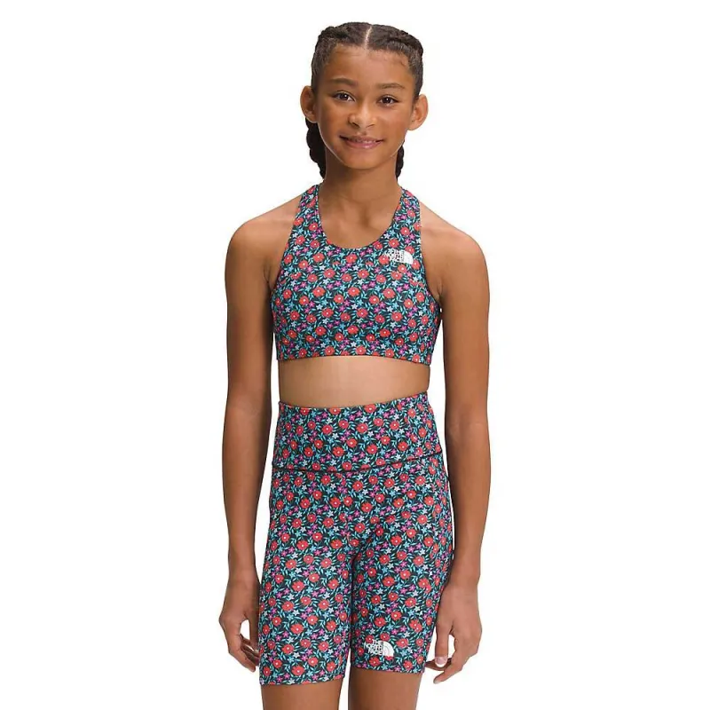 The North Face Girls Printed Never Stop Bralette sold by Out&Back Outdoor