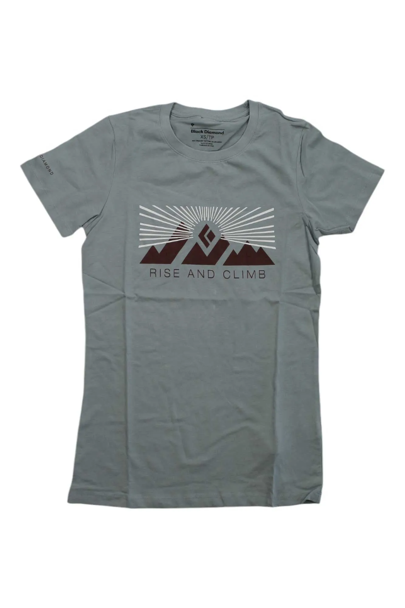 Black Diamond Womens Rise and Climb Tee sold by Out&Back Outdoor product image thumbnail 2
