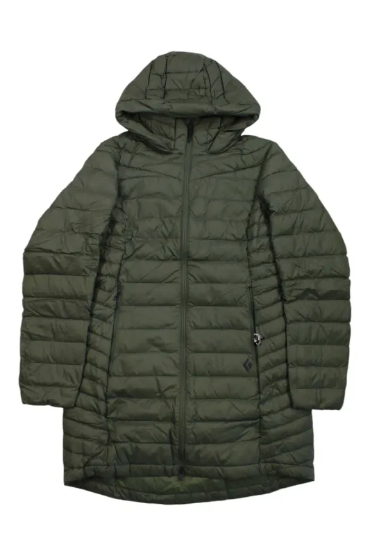 Black Diamond Womens Access Full Length Down Parka sold by Out&Back Outdoor
