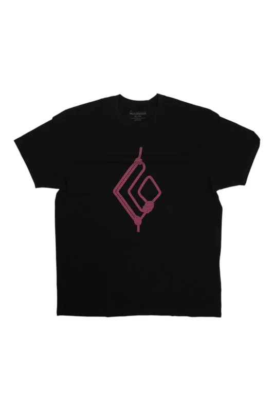Black Diamond Mens Rope Diamond Tee sold by Out&Back Outdoor
