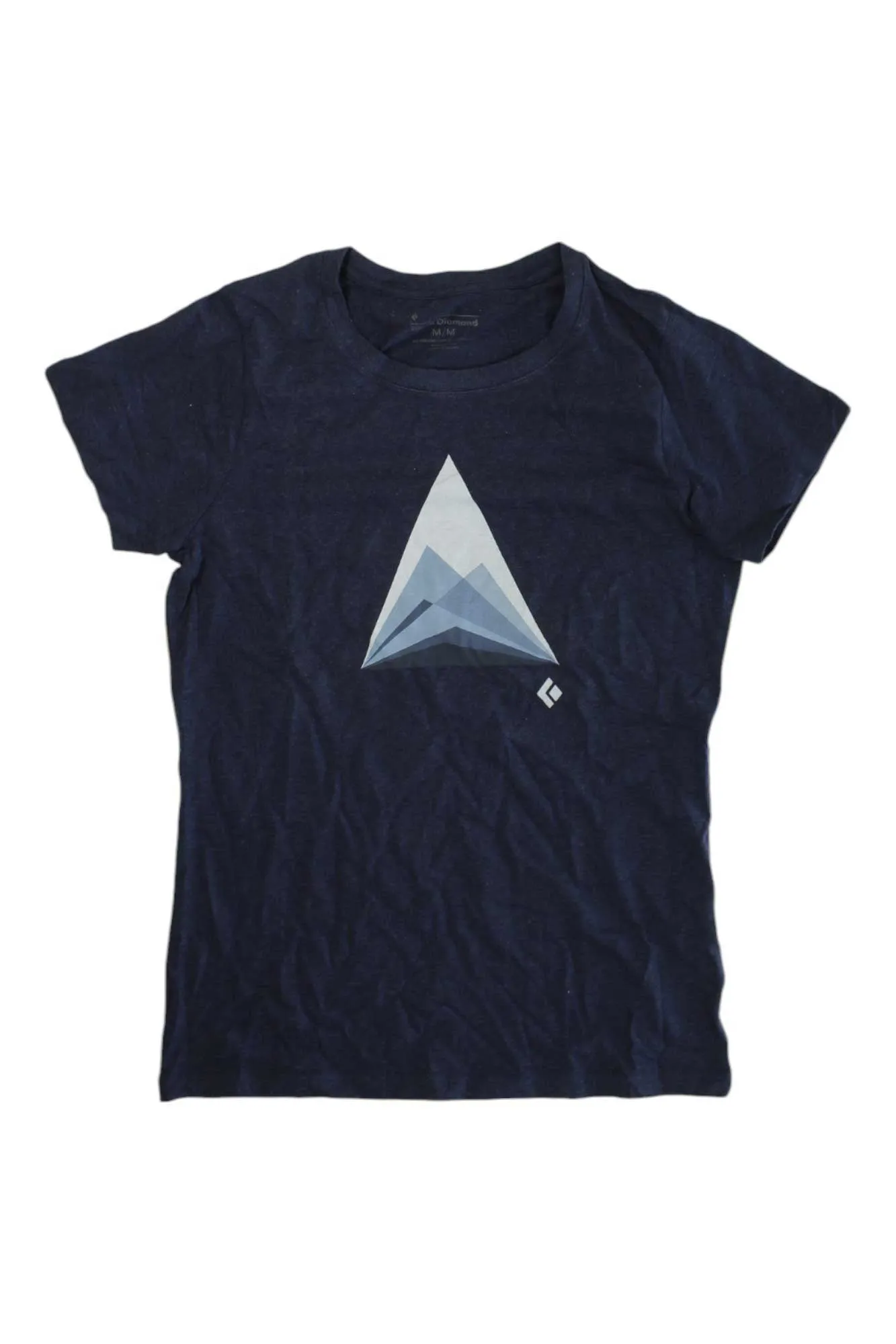 Black Diamond Womens Mountain Transparency Tee sold by Out&Back Outdoor