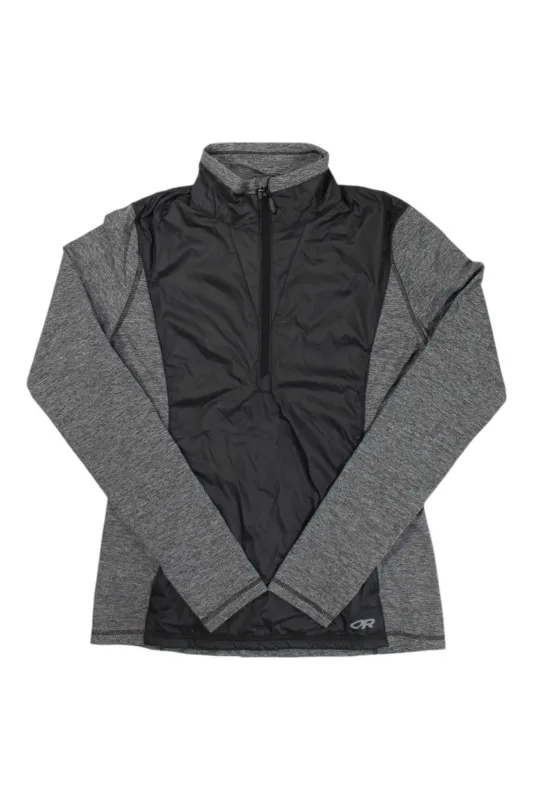 Outdoor Research Womens Melody Hybrid Half Zip Top sold by Out&Back Outdoor