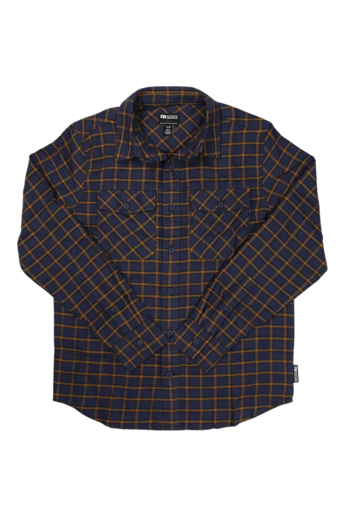 Outdoor Research Mens Feedback Lightweight Flannel Shirt sold by Out&Back Outdoor