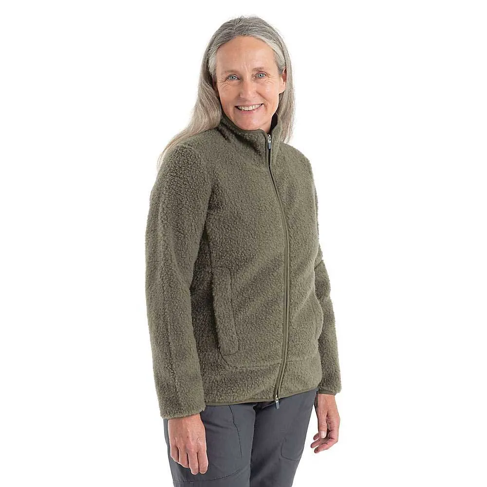Icebreaker Womens RealFleece Sherpa LS Zip Jacket sold by Out&Back Outdoor