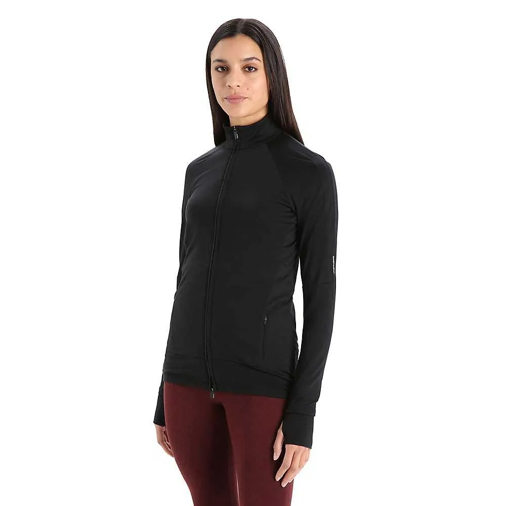 Icebreaker Womens ZoneKnit LS Zip Jacket sold by Out&Back Outdoor