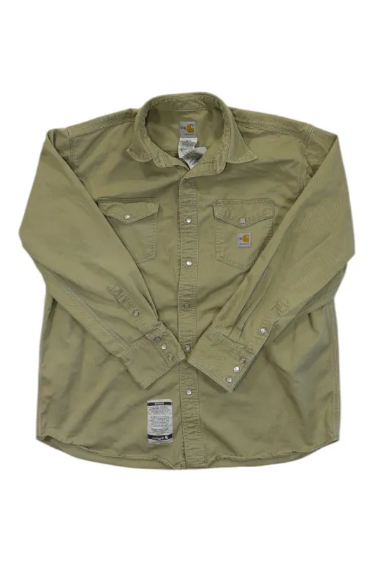 Carhartt Mens Flame-Resistant Twill Snap-Front Shirt sold by Out&Back Outdoor