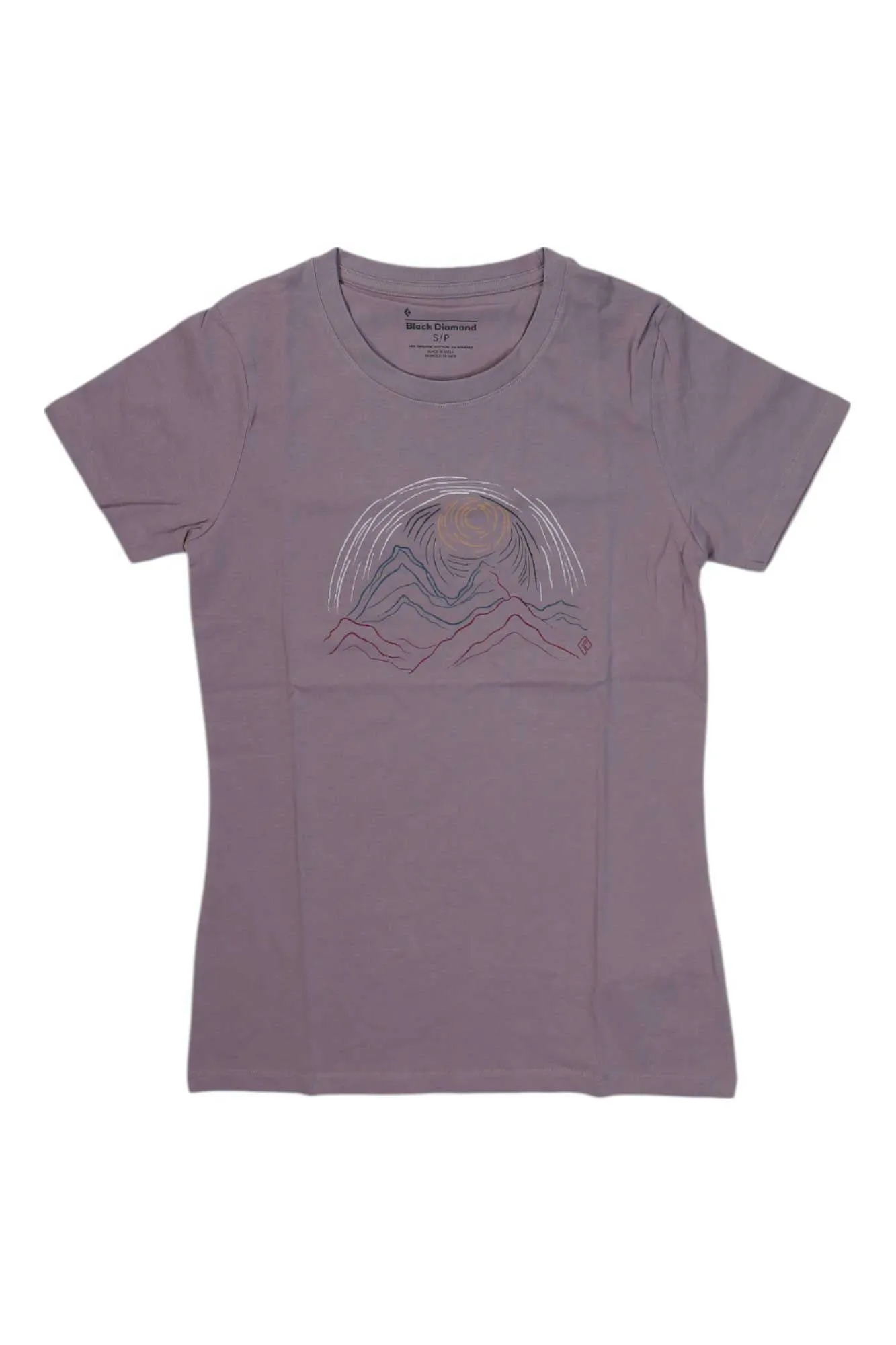 Black Diamond Womens Summit Scribble Tee sold by Out&Back Outdoor product image thumbnail 2