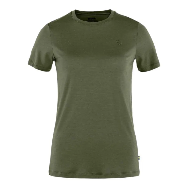 Fjallraven Womens Abisko Wool SS T-Shirt sold by Out&Back Outdoor