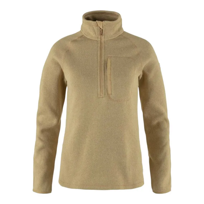 Fjallraven Womens Ovik Fleece Half Zip Sweater sold by Out&Back Outdoor