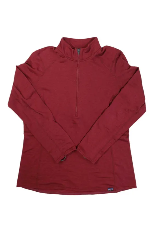 Womens Capilene Thermal Weight Zip-Neck Base Layer Top sold by Out&Back Outdoor