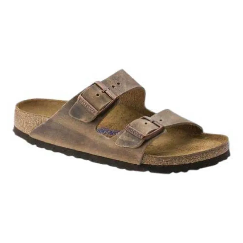 Birkenstock Arizona Soft Oiled Leather Footbed Sandals sold by Out&Back Outdoor