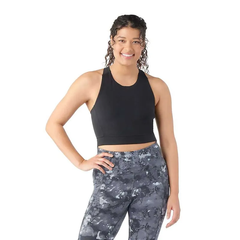 Smartwool Womens Active Crop Bra sold by Out&Back Outdoor