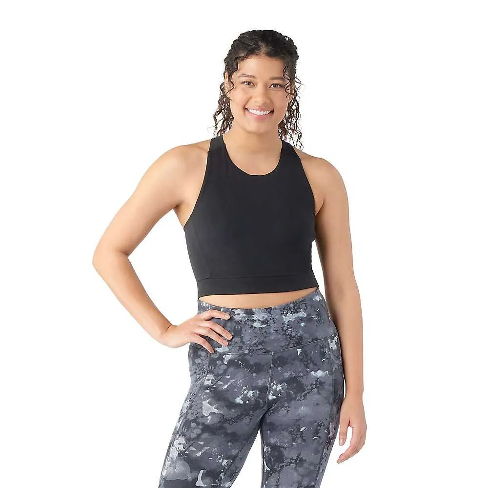 Smartwool Womens Active Crop Bra sold by Out&Back Outdoor
