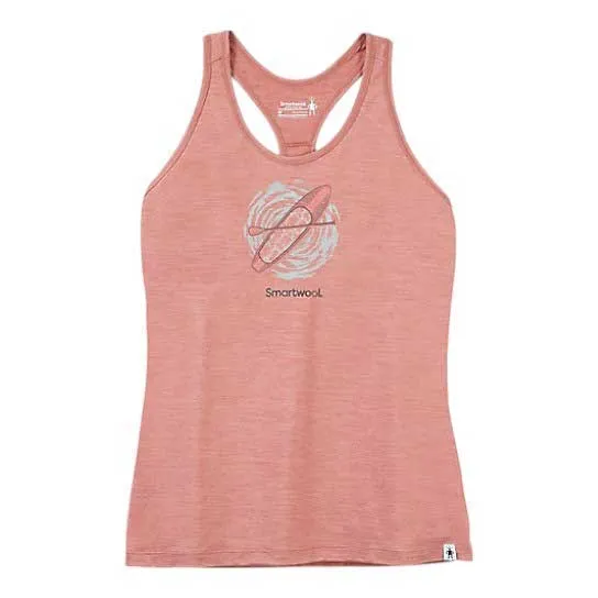 Smartwool Womens Merino Sport 150 Paddleboard Adventure Graphic Tank sold by Out&Back Outdoor