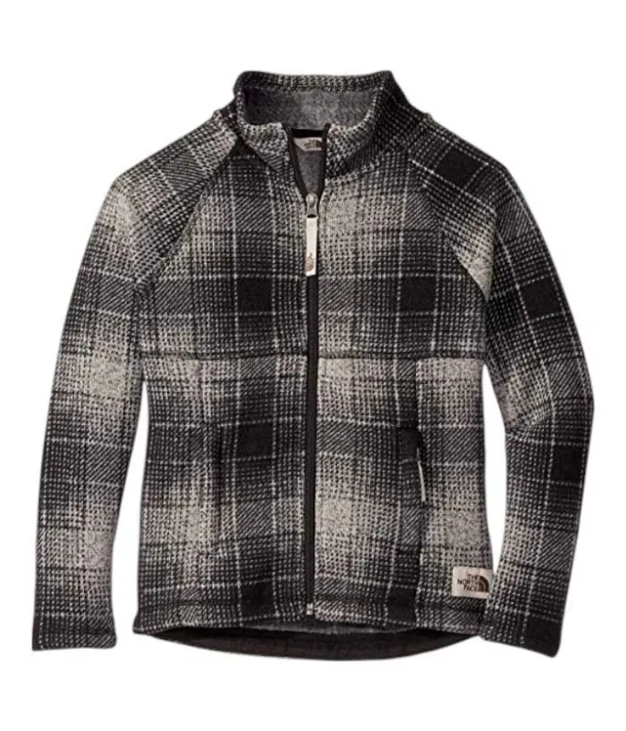 The North Face Girls Crescent Full Zip Sweater sold by Out&Back Outdoor