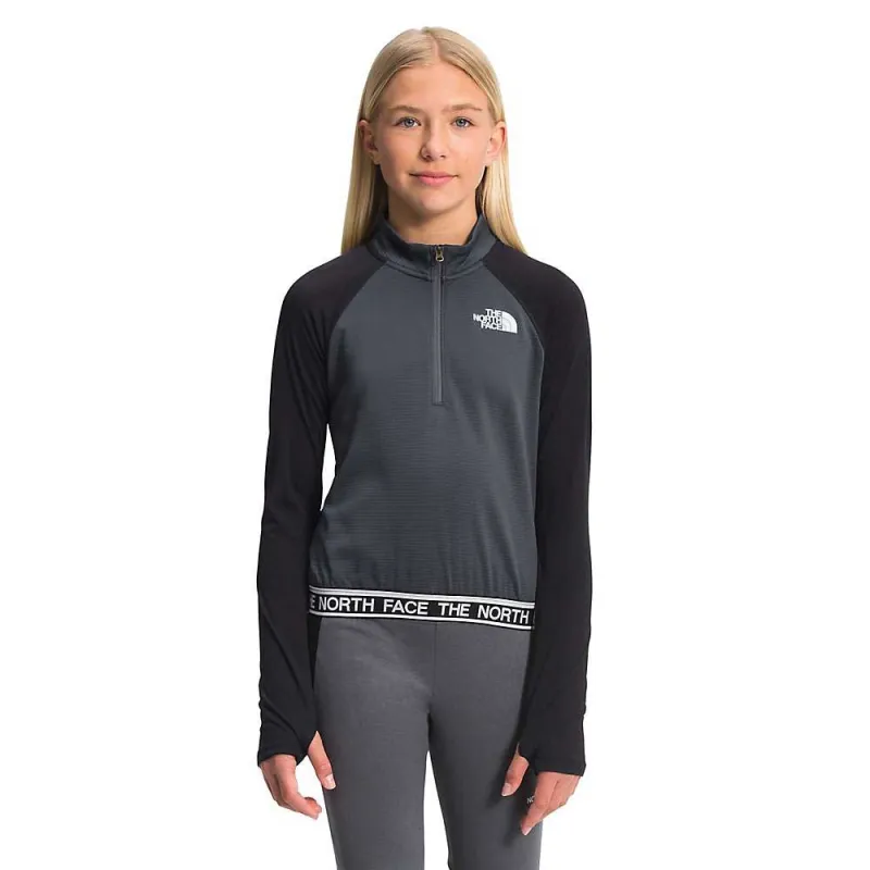 The North Face Girls Reactor Thermal 1/4 Zip Top sold by Out&Back Outdoor