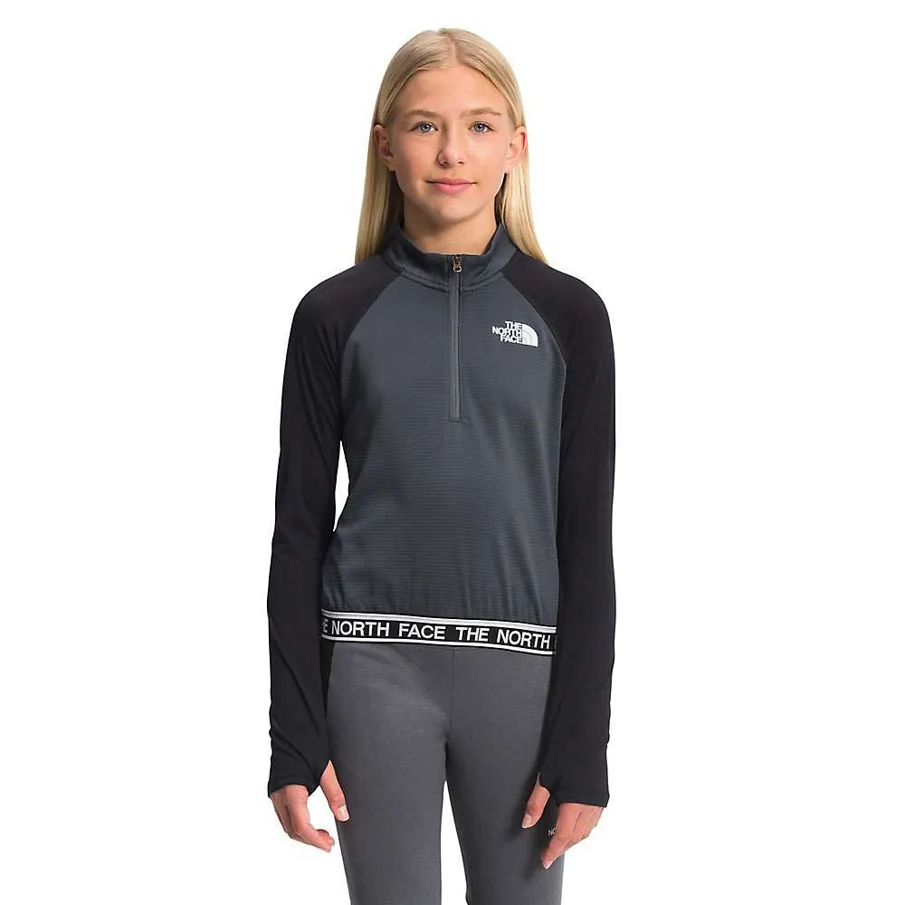The North Face Girls Reactor Thermal 1/4 Zip Top sold by Out&Back Outdoor