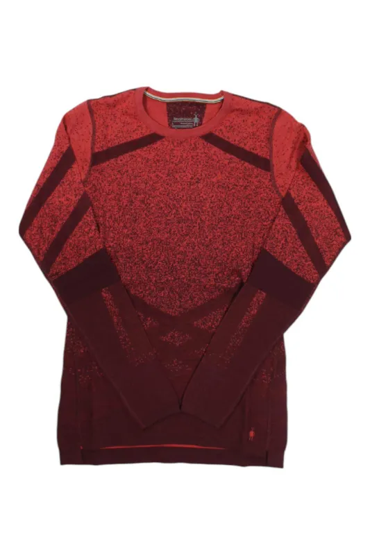Smartwool Women's Intraknit Thermal Merino Pattern Crew Base Layer Top made by Smartwool