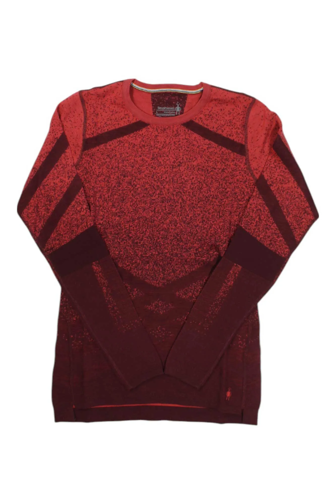 Smartwool Women's Intraknit Thermal Merino Pattern Crew Base Layer Top sold by Out&Back Outdoor