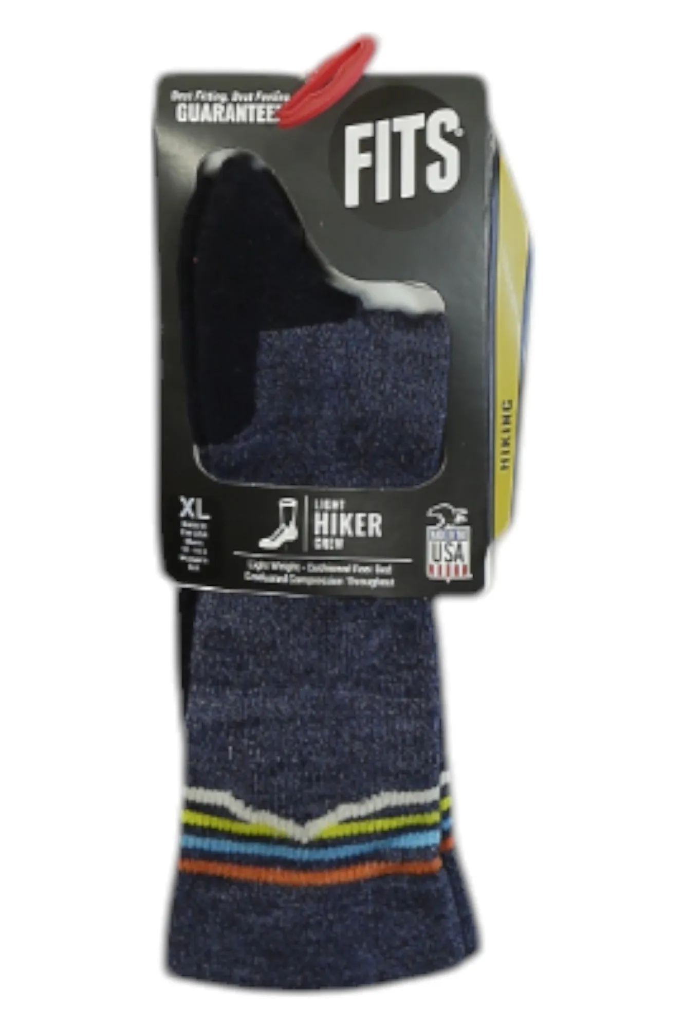 Fits Light Hiker Mountainscape Crew Sock sold by Out&Back Outdoor product image thumbnail 2