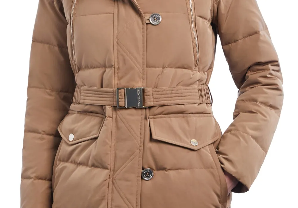 Michael Michael Kors Women's Black Faux Fur Collar Hooded Down Puffer Coat Size M sold by Out&Back Outdoor product image thumbnail 3