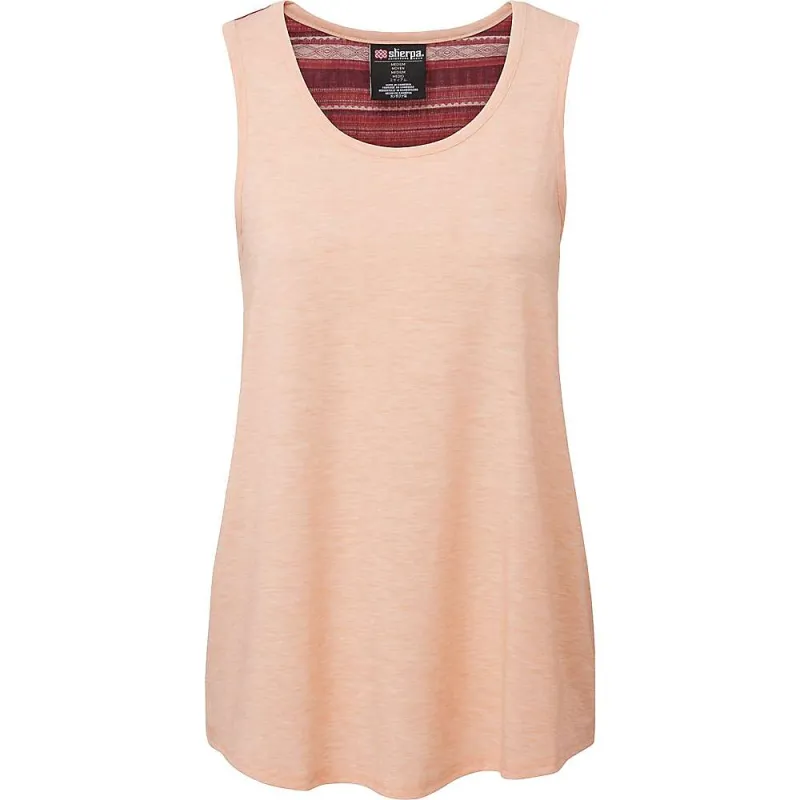 Sherpa Women's Asha Tank - Lapsi Orange sold by Out&Back Outdoor