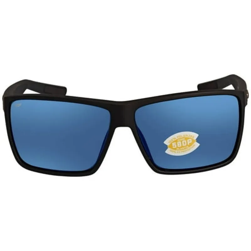 Costa Del Mar RINCON Polarized Sunglasses  Matte BlackBlue Mirror made by Out&Back Outdoor