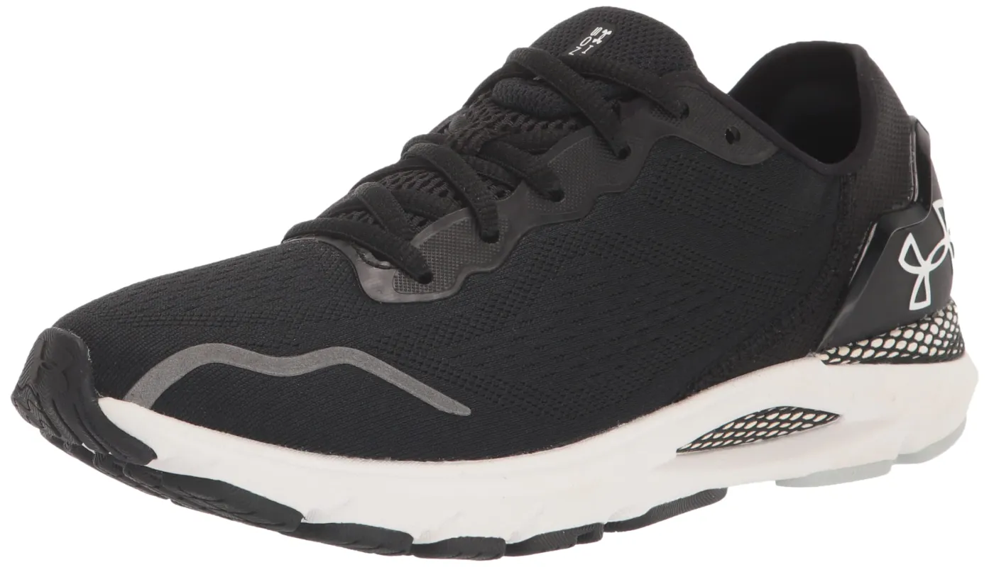 Under Armour Women's HOVR Sonic 6 Running Shoes - Black/White made by Out&Back Outdoor