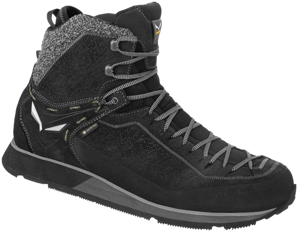 Salewa Mountain Trainer 2 Mid GTX Winter Shoes - Black sold by Out&Back Outdoor