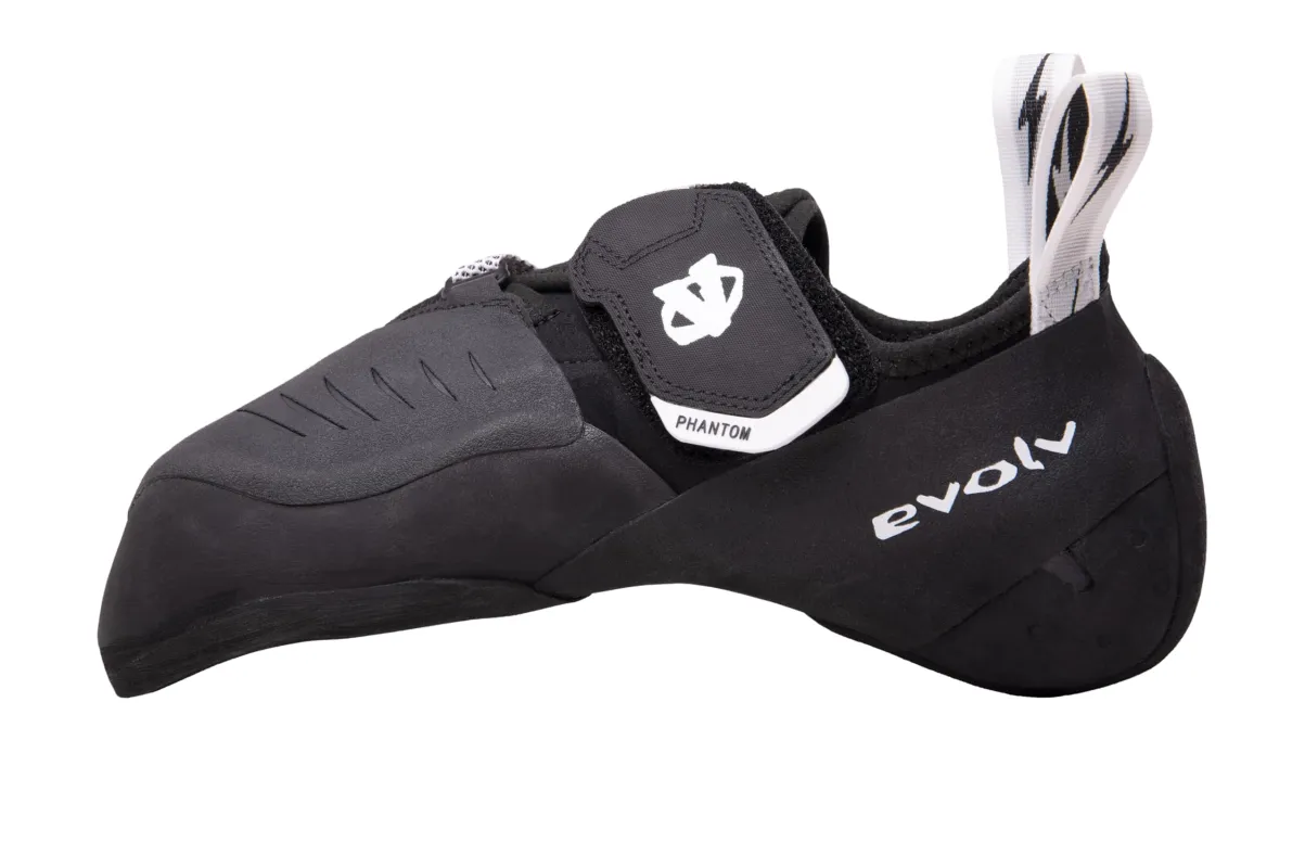 EVOLV Phantom Rock Climbing Shoe - Black/White sold by Out&Back Outdoor