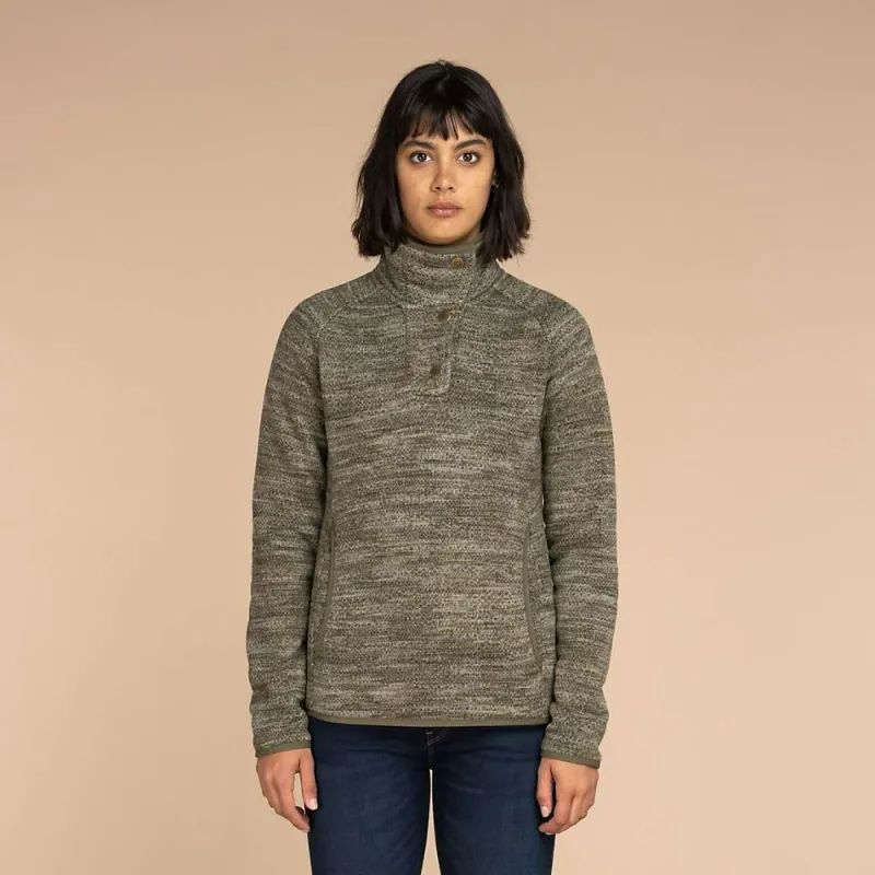Sherpa Women's Lumbini Pullover - Large - Evergreen Texture sold by Out&Back Outdoor