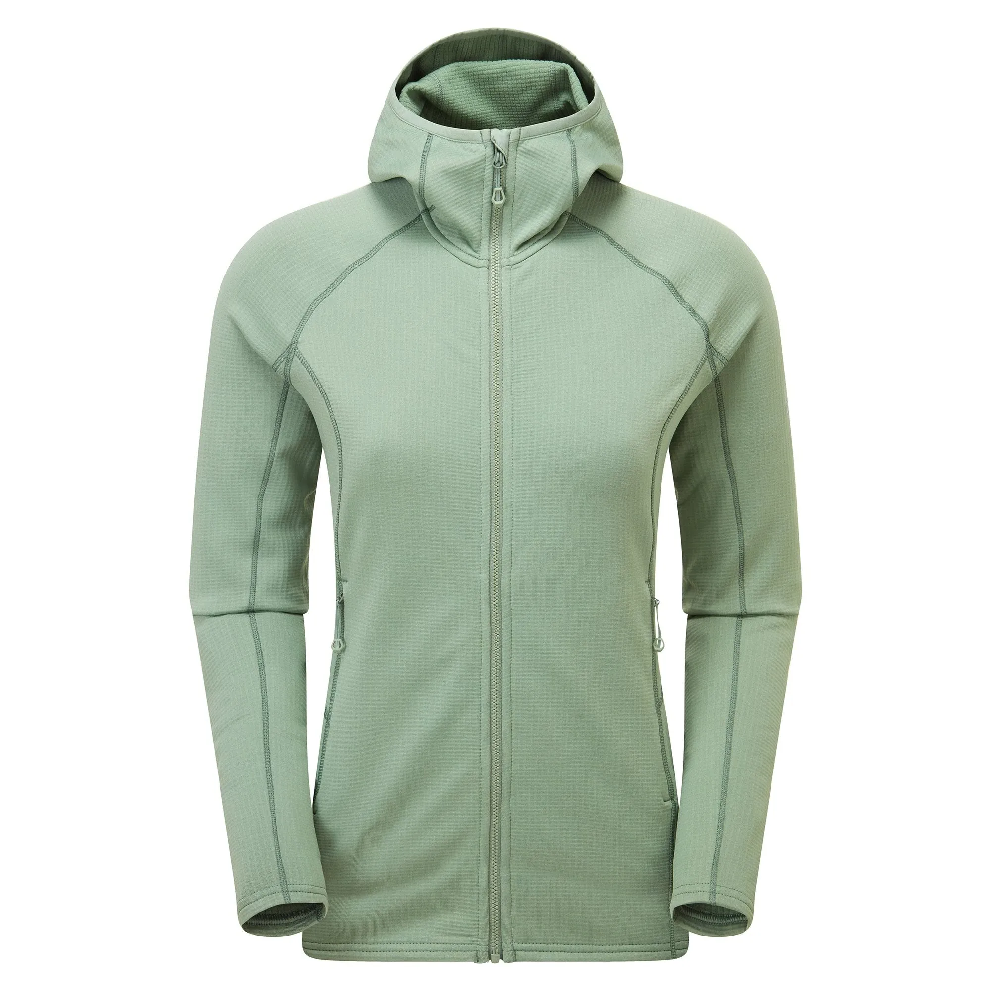 Montane Women's Protium Midlayer Hooded Fleece - Pale Sage sold by Out&Back Outdoor product image thumbnail 2