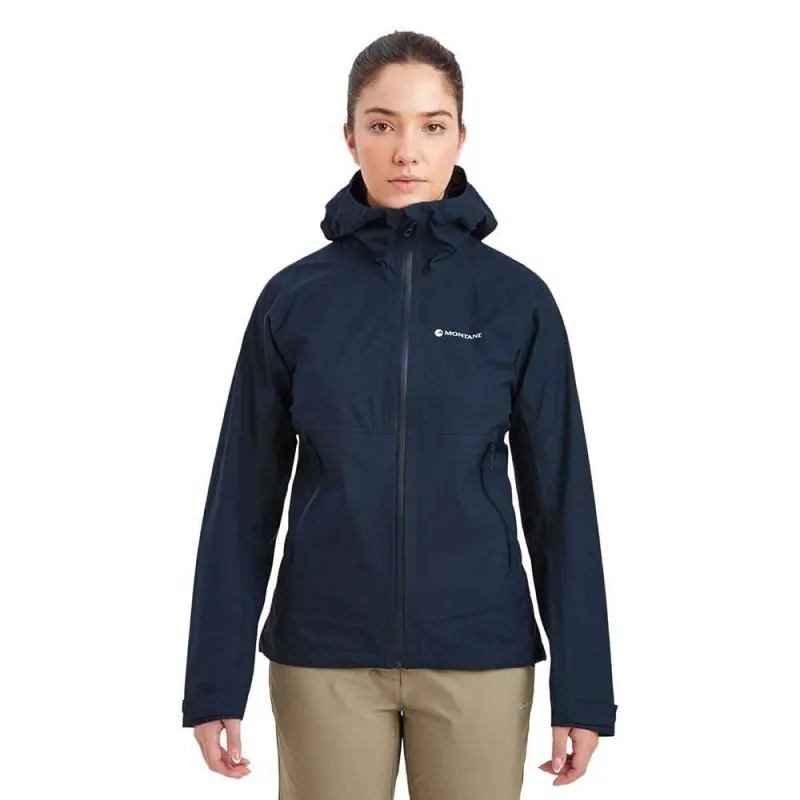 Montane Women's Spirit Lite GTX Waterproof Jacket - Eclipse Blue sold by Out&Back Outdoor