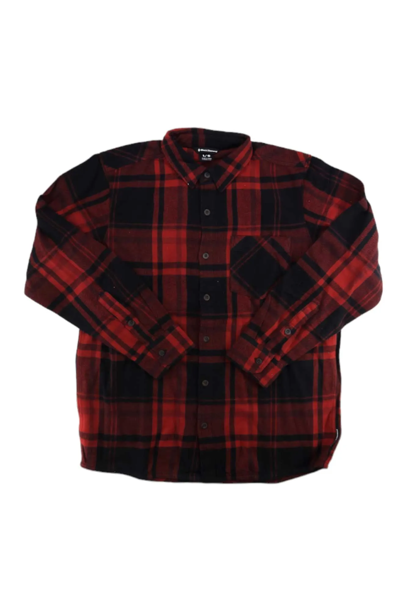 Black Diamond Men's Project Flannel Shirt sold by Out&Back Outdoor