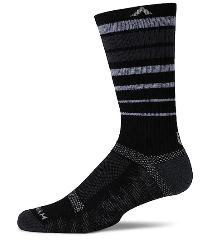 Wigwam Ultra Cool-Lite Stripe Crew Sock sold by Out&Back Outdoor