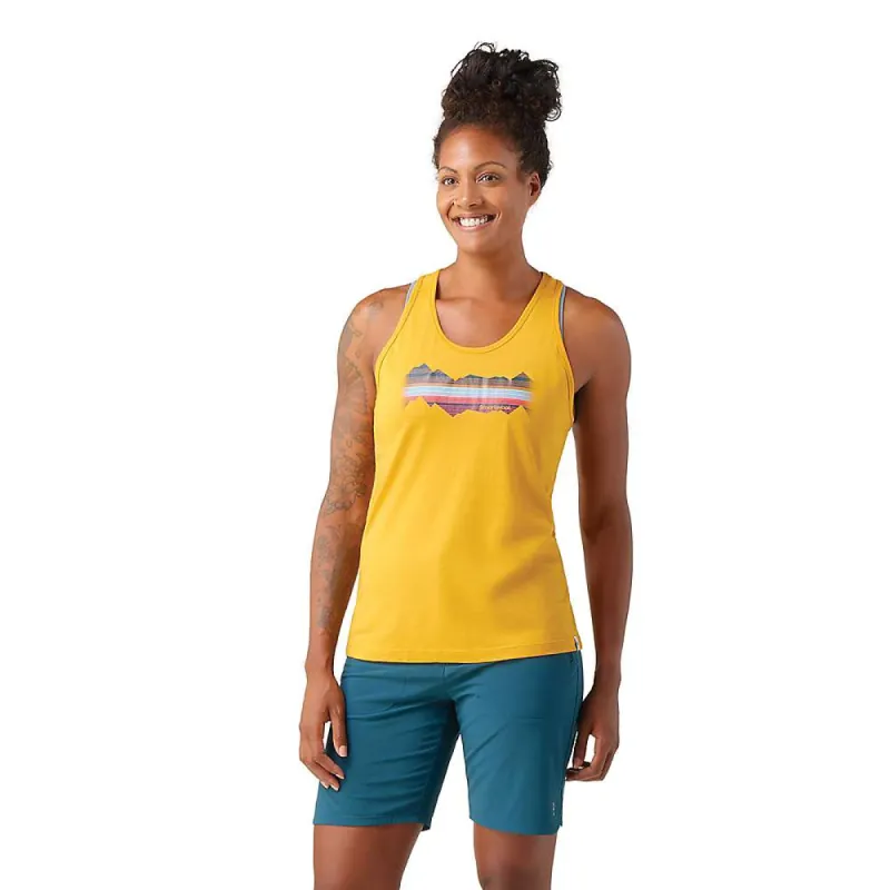 Smartwool Women's Mountain Horizon Graphic Tank sold by Out&Back Outdoor