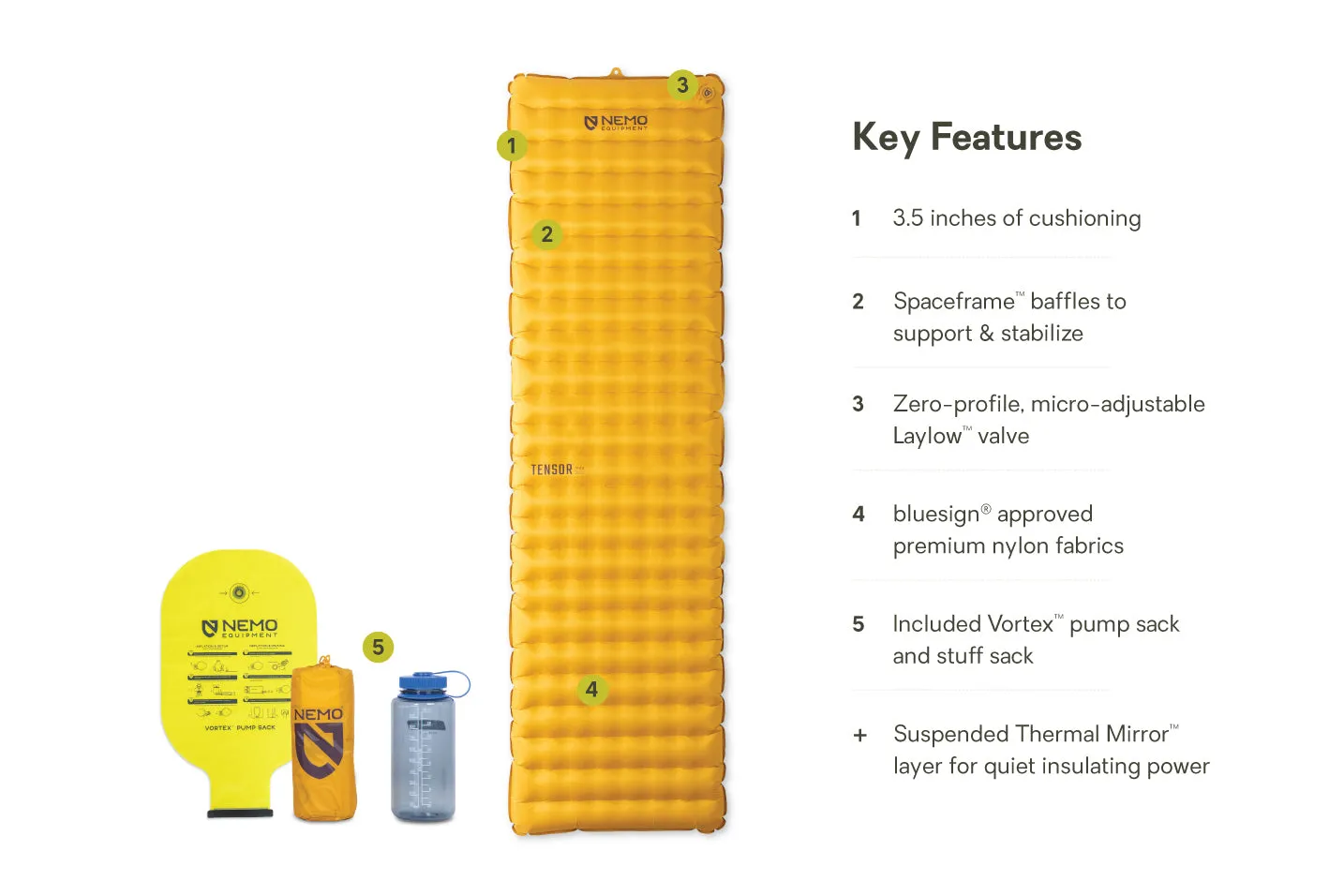 Nemo Tensor Trail Sleeping Pad Regular sold by Out&Back Outdoor product image thumbnail 2