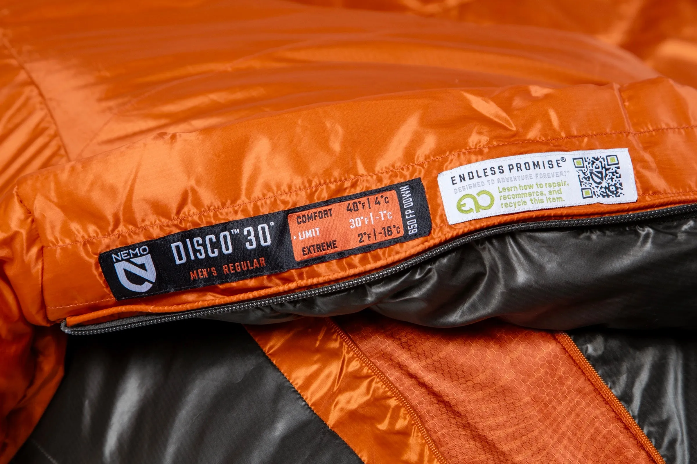 Nemo Mens Disco 30 Sleeping Bag sold by Out&Back Outdoor product image thumbnail 2