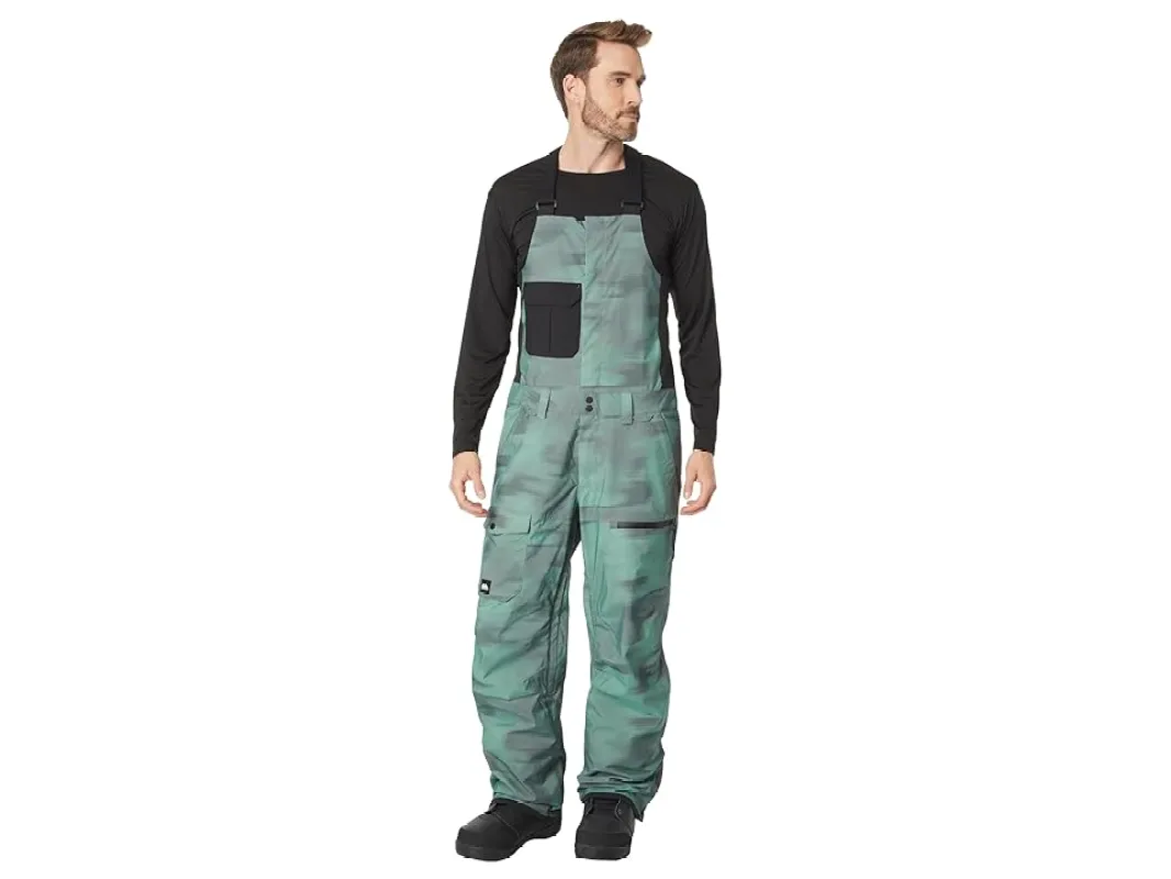 Quiksilver Mens Utility Technical Snow Bib Pants made by Quiksilver