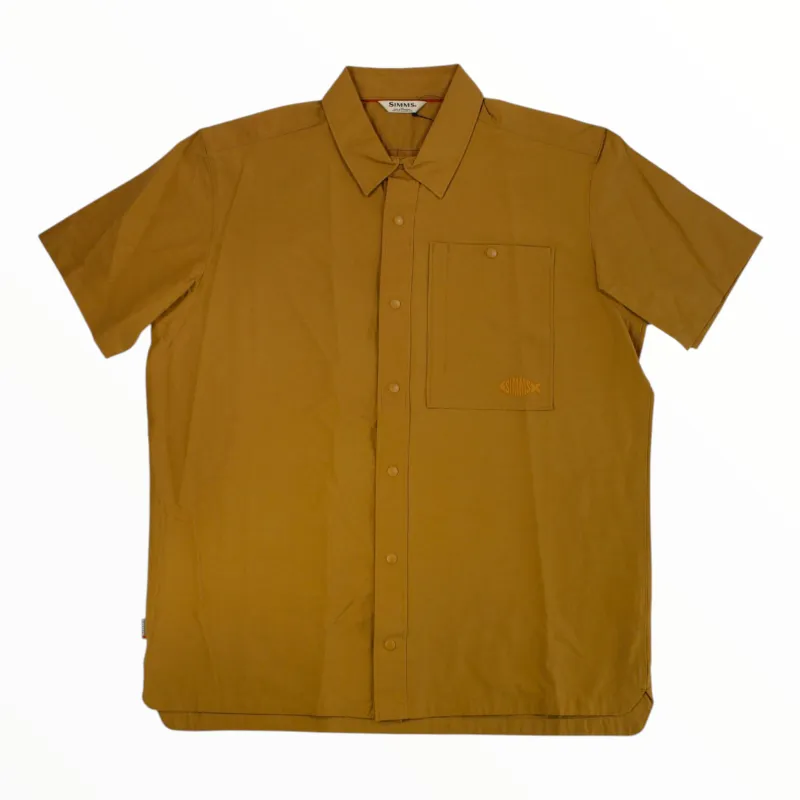 Simms Mens Tailout Perforated SS Shirt made by Simms