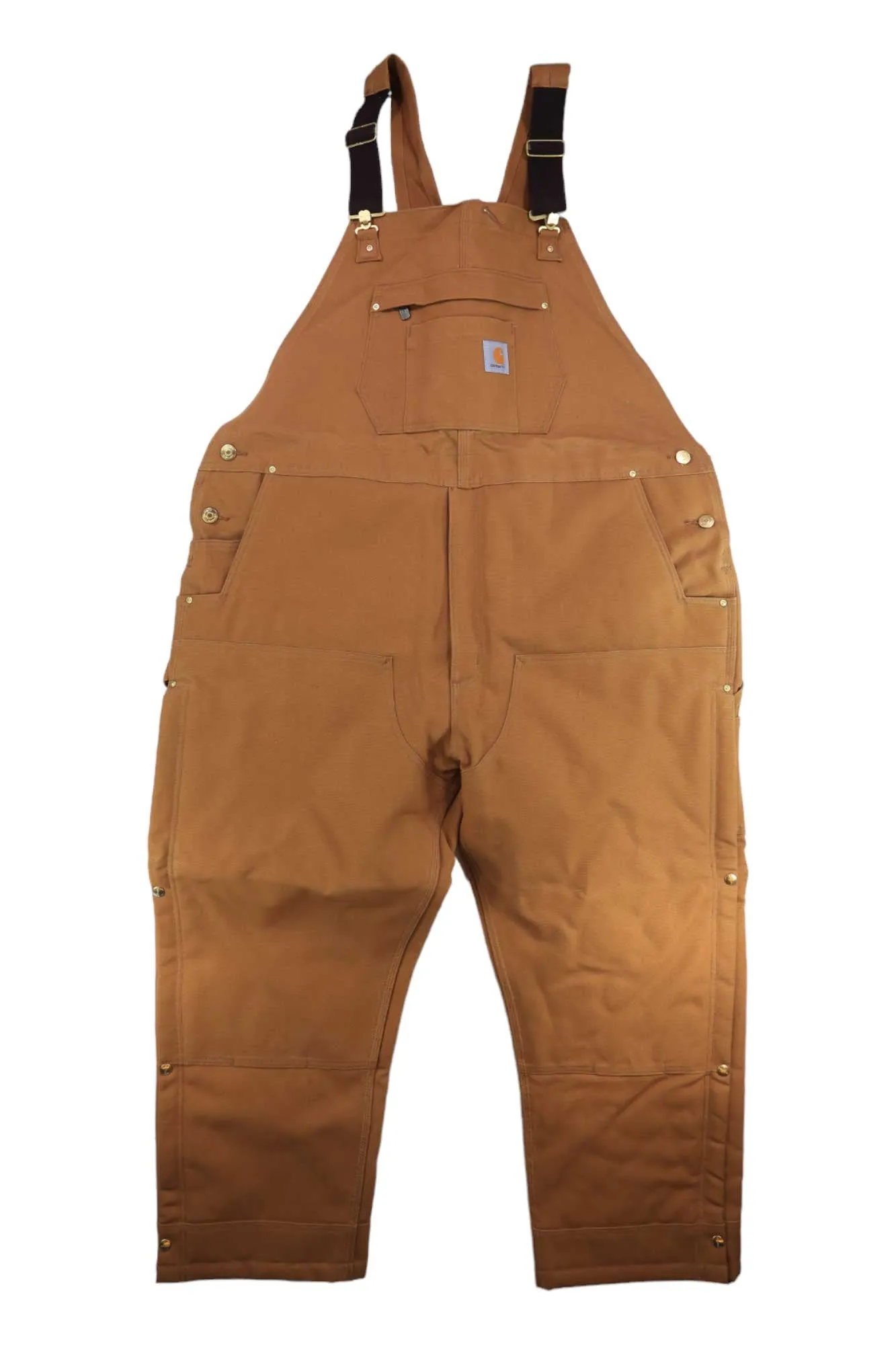 Carhartt Mens Loose Fit Firm Duck Insulated Overall Bib sold by Out&Back Outdoor product image thumbnail 5