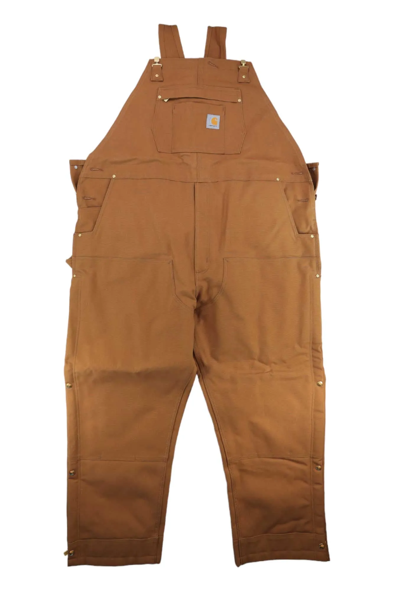 Carhartt Mens Loose Fit Firm Duck Insulated Overall Bib sold by Out&Back Outdoor product image thumbnail 3